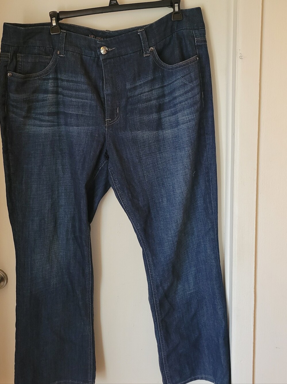 Seven 7 Dark Blue Denim Jeans